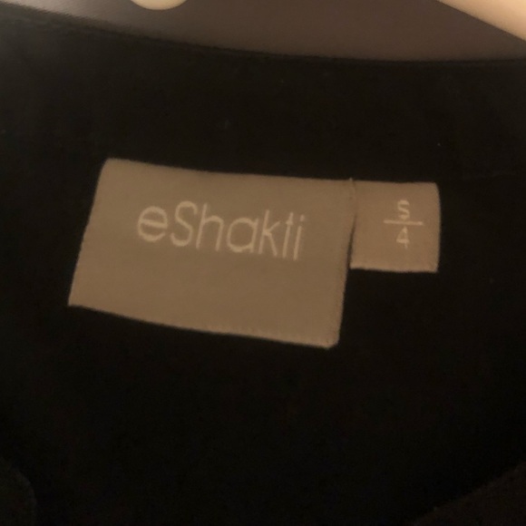 Eshakti Womanʻs black embroidered button down dress size US 4 - Picture 6 of 9